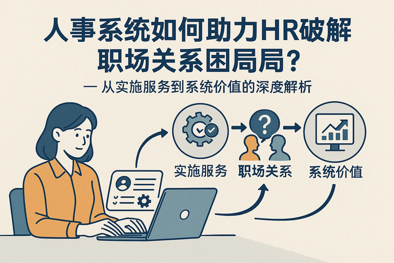 人事系统如何助力HR破解职场关系困局？——从实施服务到系统价值的深度解析