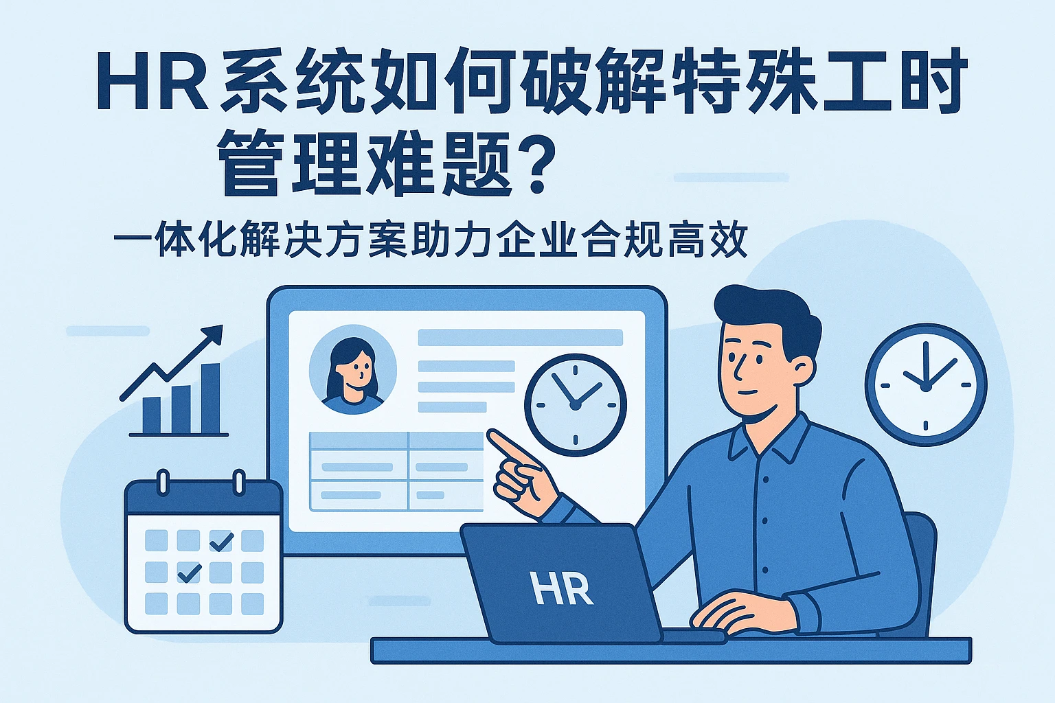 HR系统如何破解特殊工时管理难题？一体化解决方案助力企业合规高效