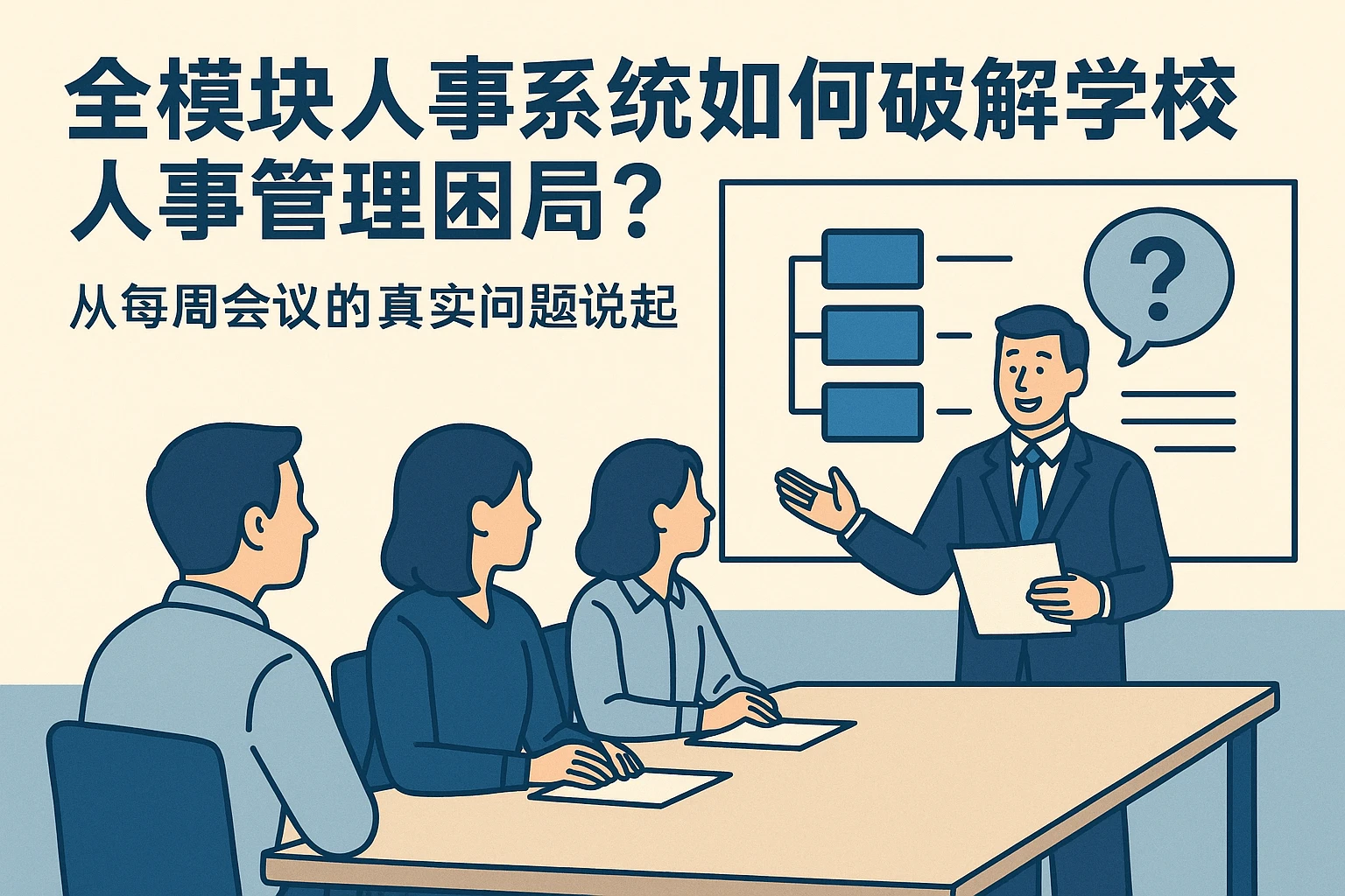 全模块人事系统如何破解学校人事管理困局？从每周会议的真实问题说起