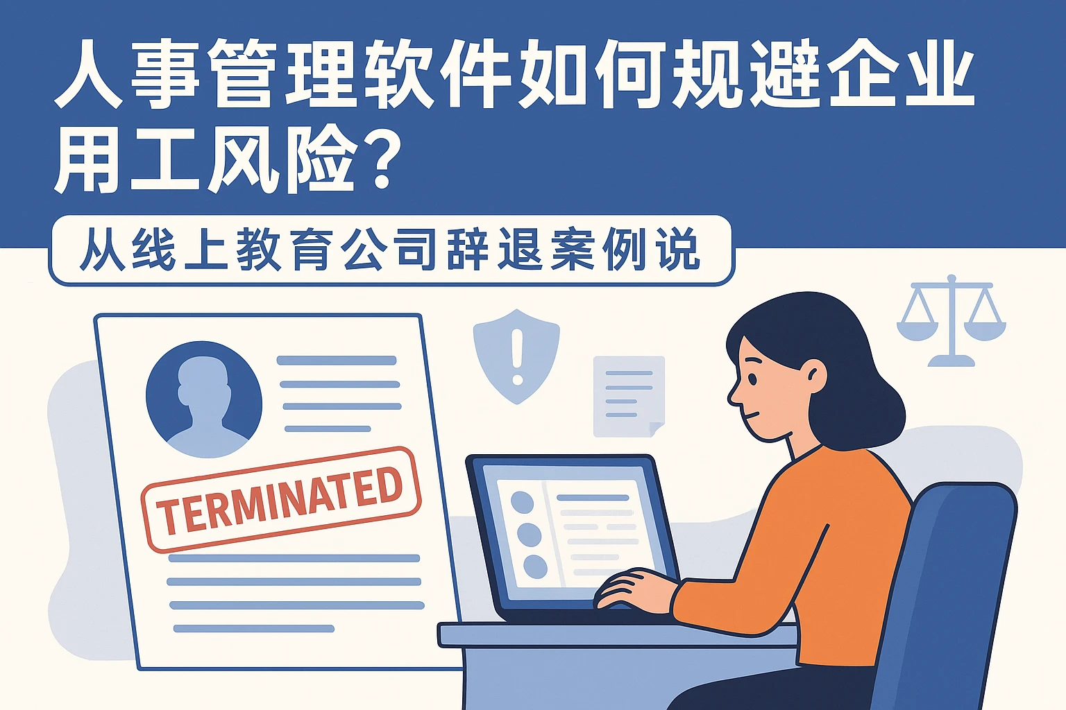 人事管理软件如何规避企业用工风险？从线上教育公司辞退案例说起