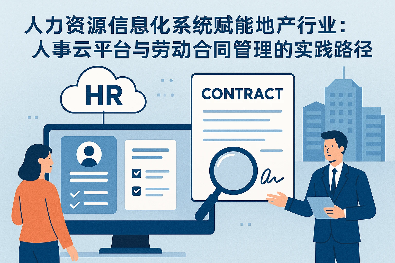 人力资源信息化系统赋能地产行业：人事云平台与劳动合同管理的实践路径