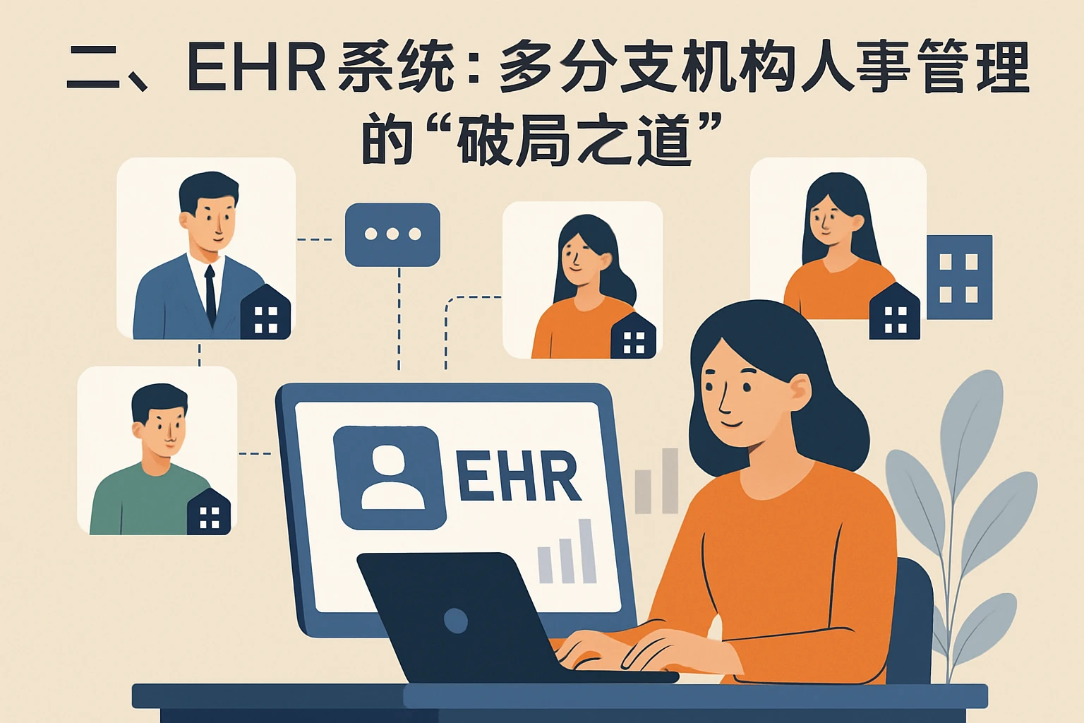 二、EHR系统：多分支机构人事管理的“破局之道”