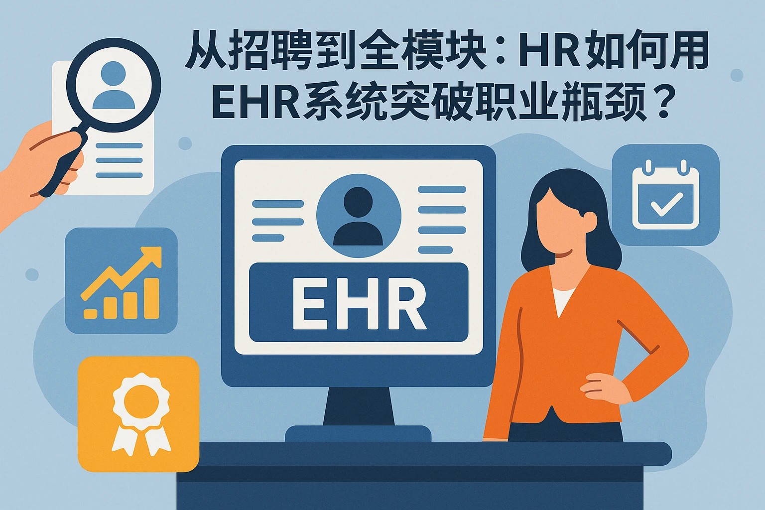 从招聘到全模块：HR如何用EHR系统突破职业瓶颈？