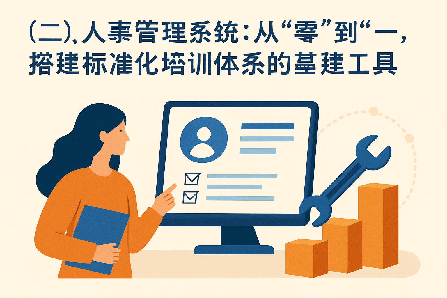 二、人事管理系统：从“零”到“一”，搭建标准化培训体系的“基建工具”