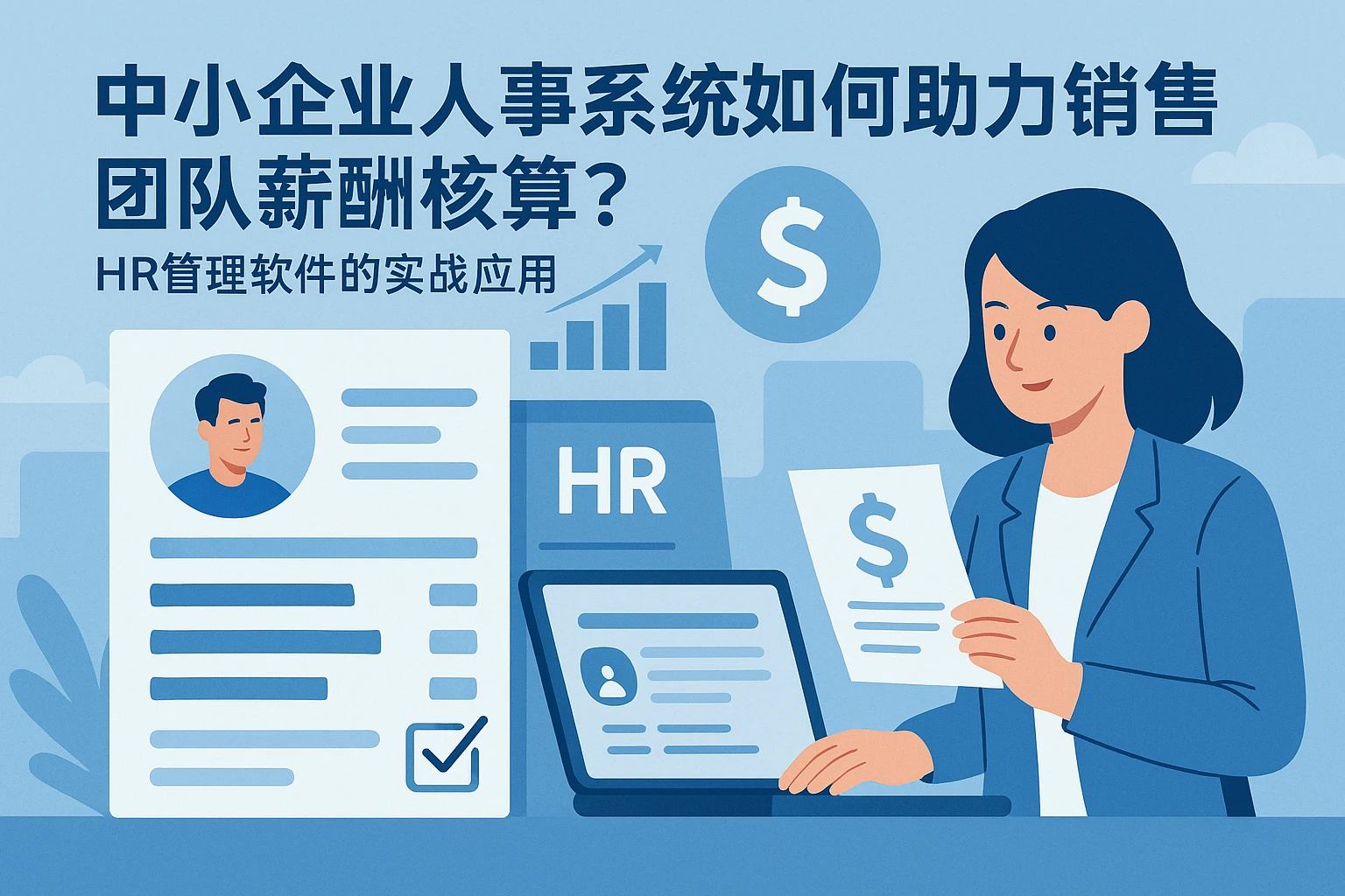 中小企业人事系统如何助力销售团队薪酬核算？HR管理软件的实战应用