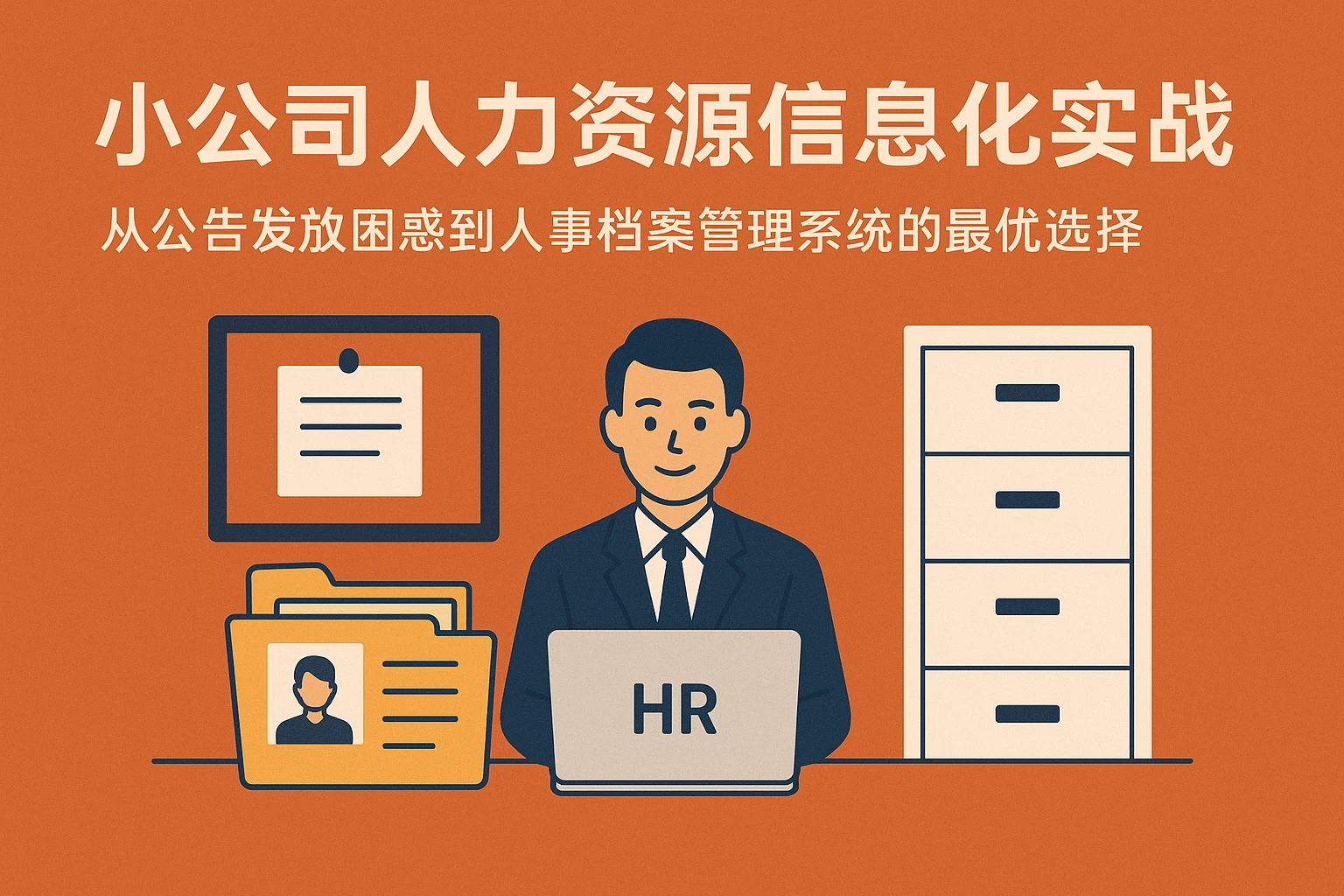 小公司人力资源信息化实战：从公告发放困惑到人事档案管理系统的最优选择