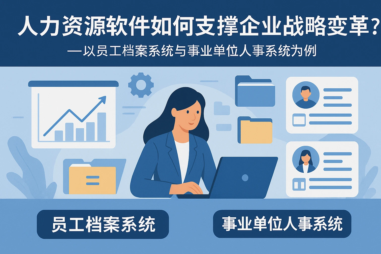 人力资源软件如何支撑企业战略性变革？——以员工档案系统与事业单位人事系统为例