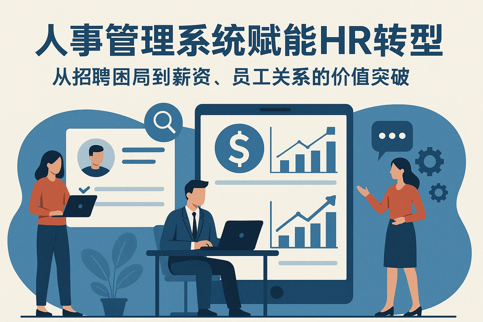 人事管理系统赋能HR转型：从招聘困局到薪资、员工关系的价值突破