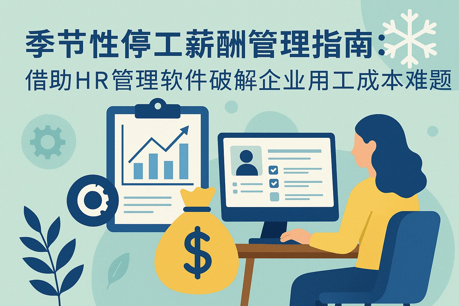 季节性停工薪酬管理指南：借助HR管理软件破解企业用工成本难题
