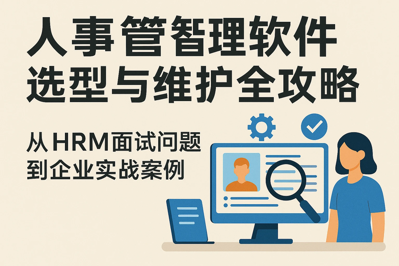 人事管理软件选型与维护全攻略：从HRM面试问题到企业实战案例