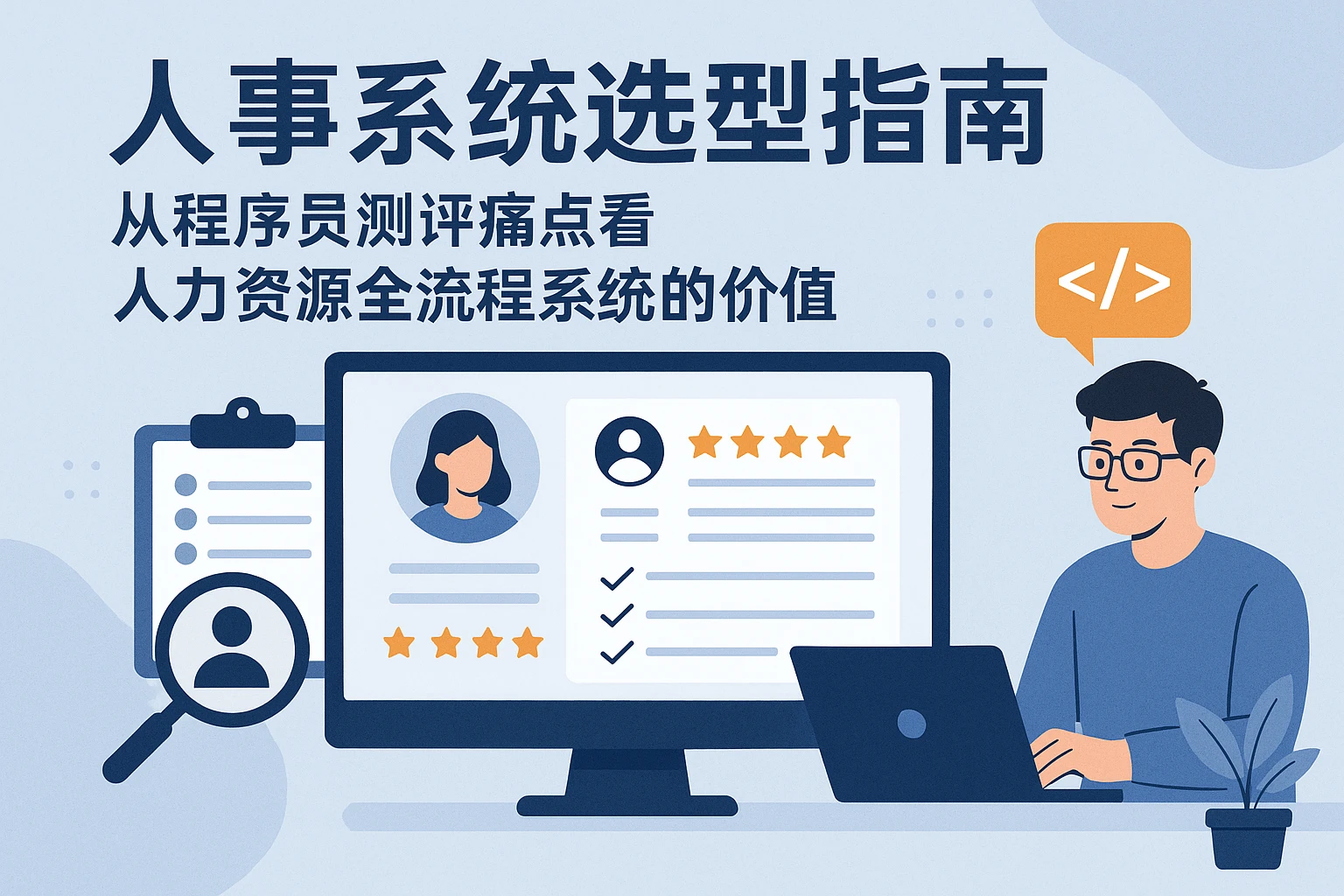 人事系统选型指南：从程序员测评痛点看人力资源全流程系统的价值