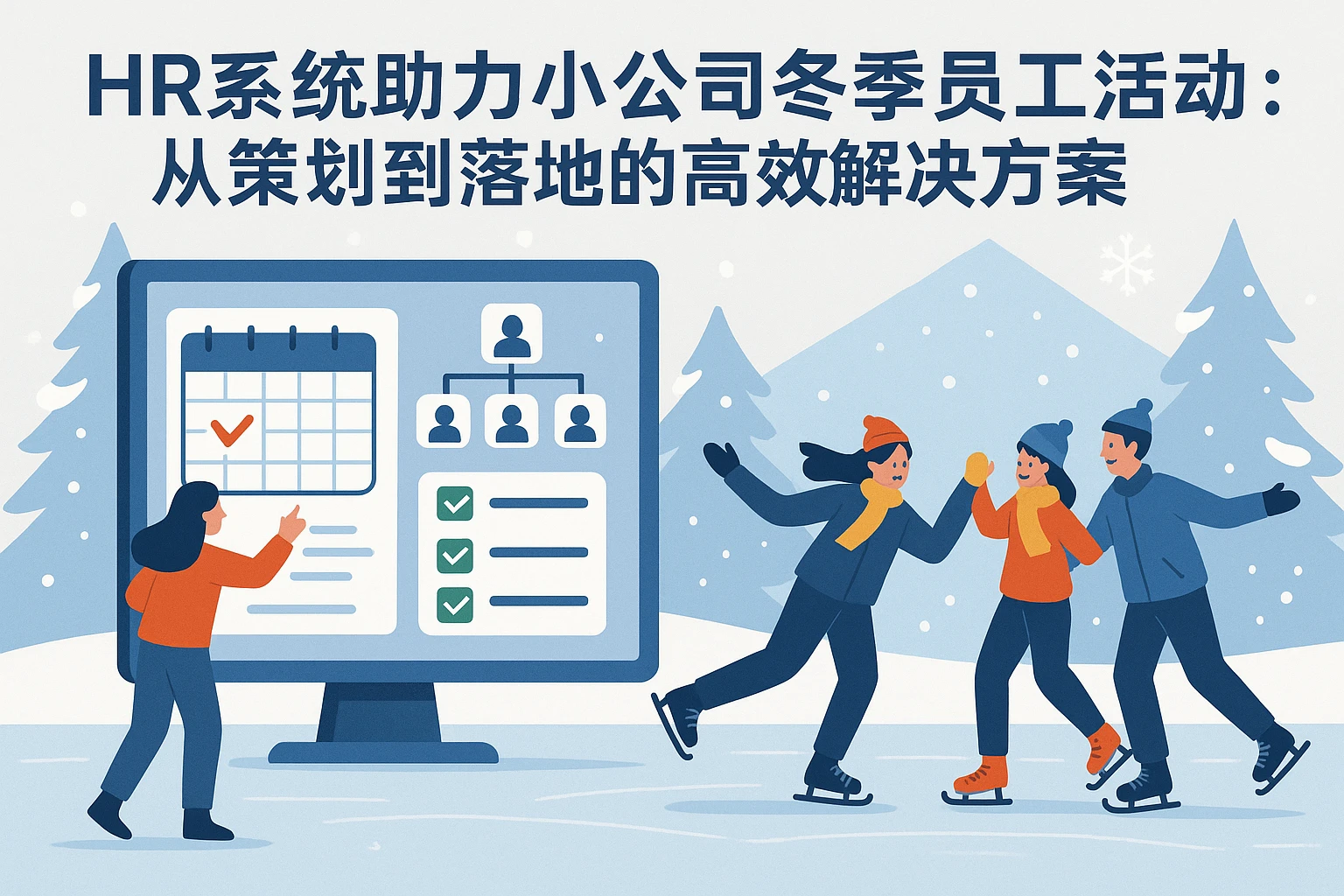 HR系统助力小公司冬季员工活动：从策划到落地的高效解决方案