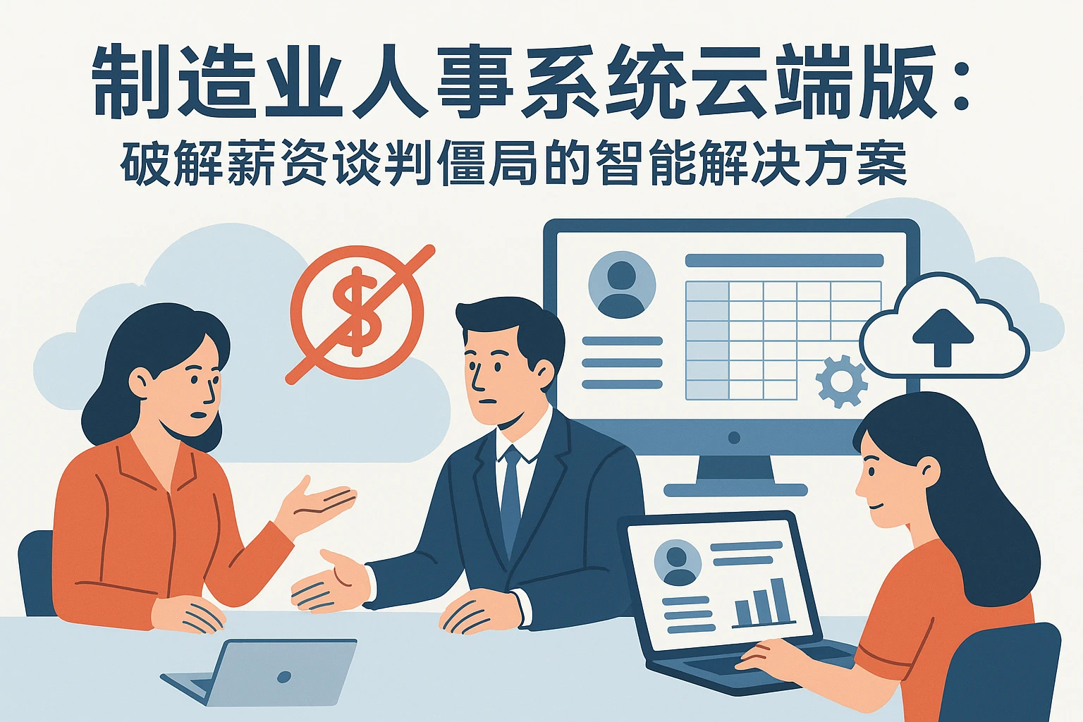 制造业人事系统云端版：破解薪资谈判僵局的智能解决方案