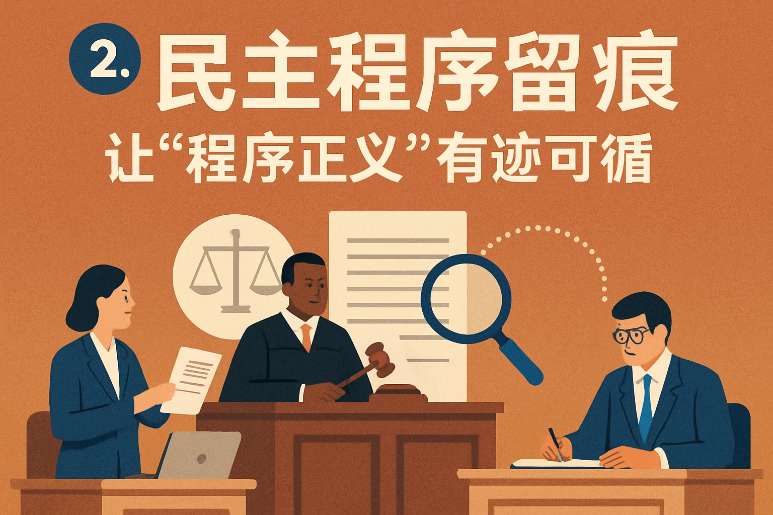 2. 民主程序留痕：让“程序正义”有迹可循