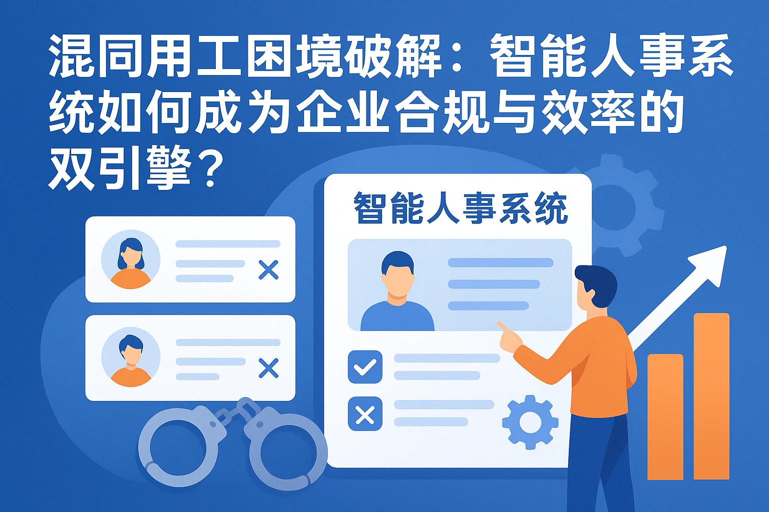 混同用工困境破解：智能人事系统如何成为企业合规与效率的双引擎？
