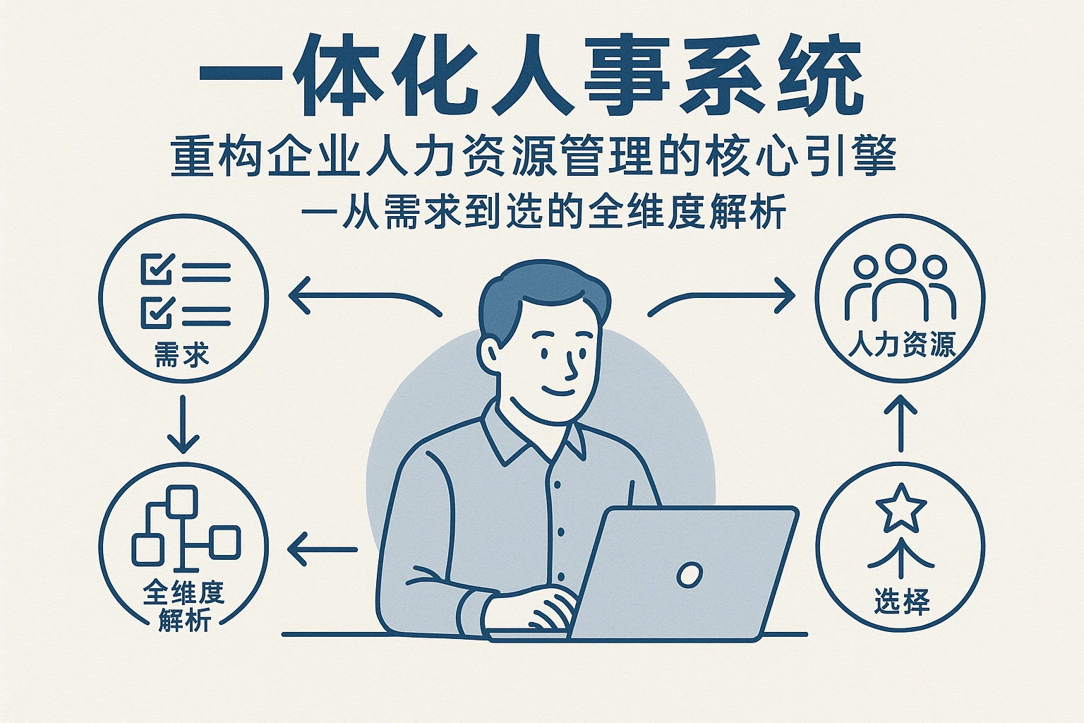 一体化人事系统：重构企业人力资源管理的核心引擎——从需求到选择的全维度解析