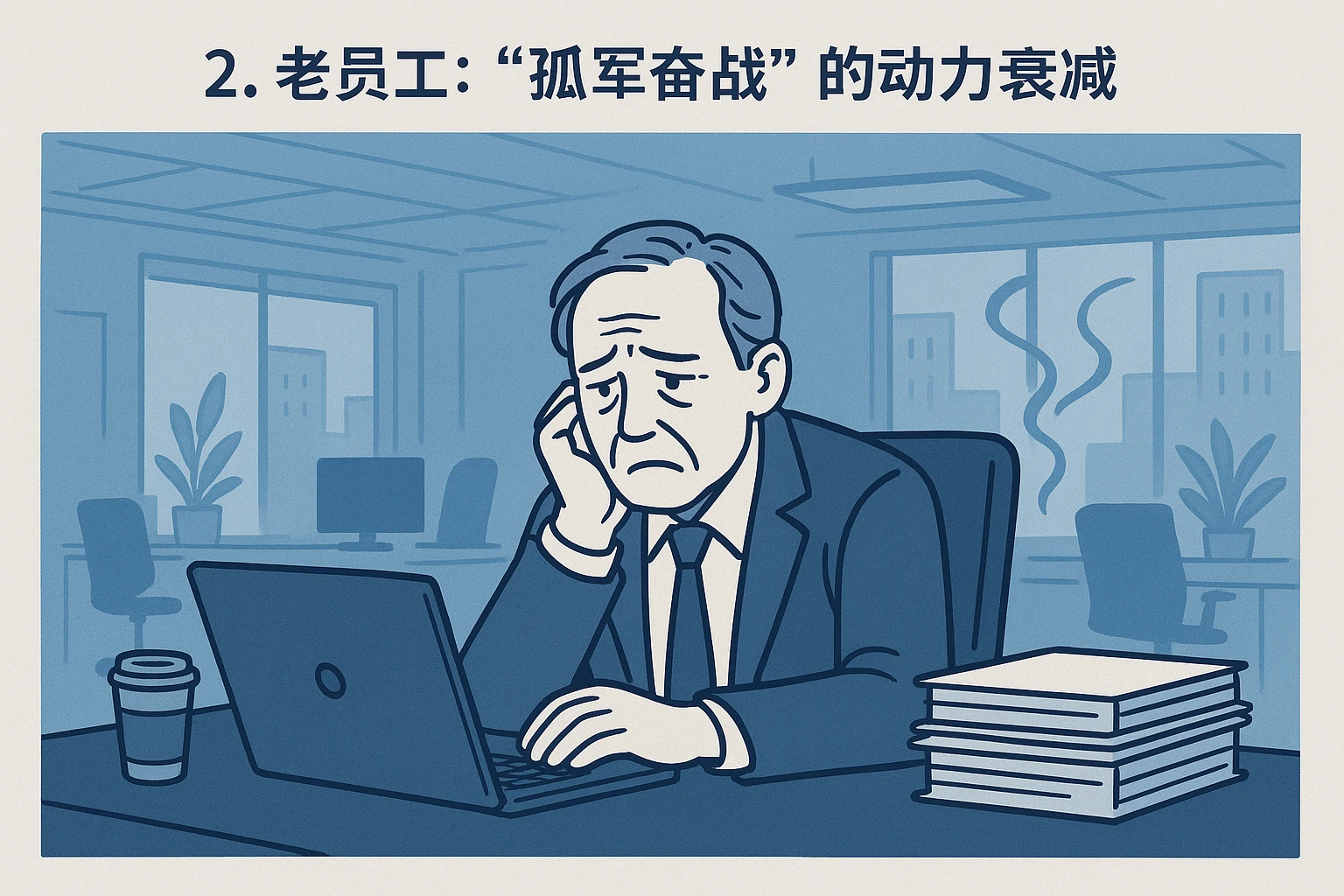 2. 老员工：“孤军奋战”的动力衰减
