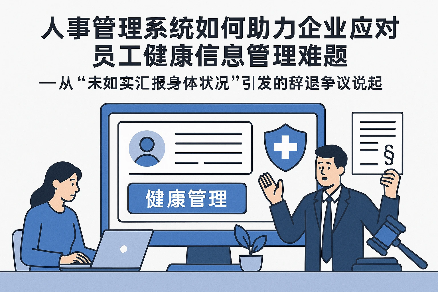 人事管理系统如何助力企业应对员工健康信息管理难题——从“未如实汇报身体状况”引发的辞退争议说起