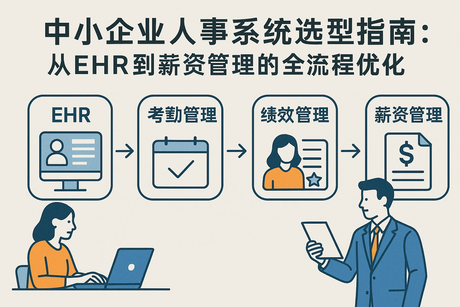 中小企业人事系统选型指南：从EHR到薪资管理的全流程优化