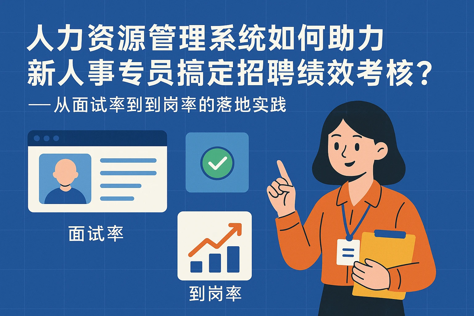 人力资源管理系统如何助力新人事专员搞定招聘绩效考核？——从面试率到到岗率的落地实践