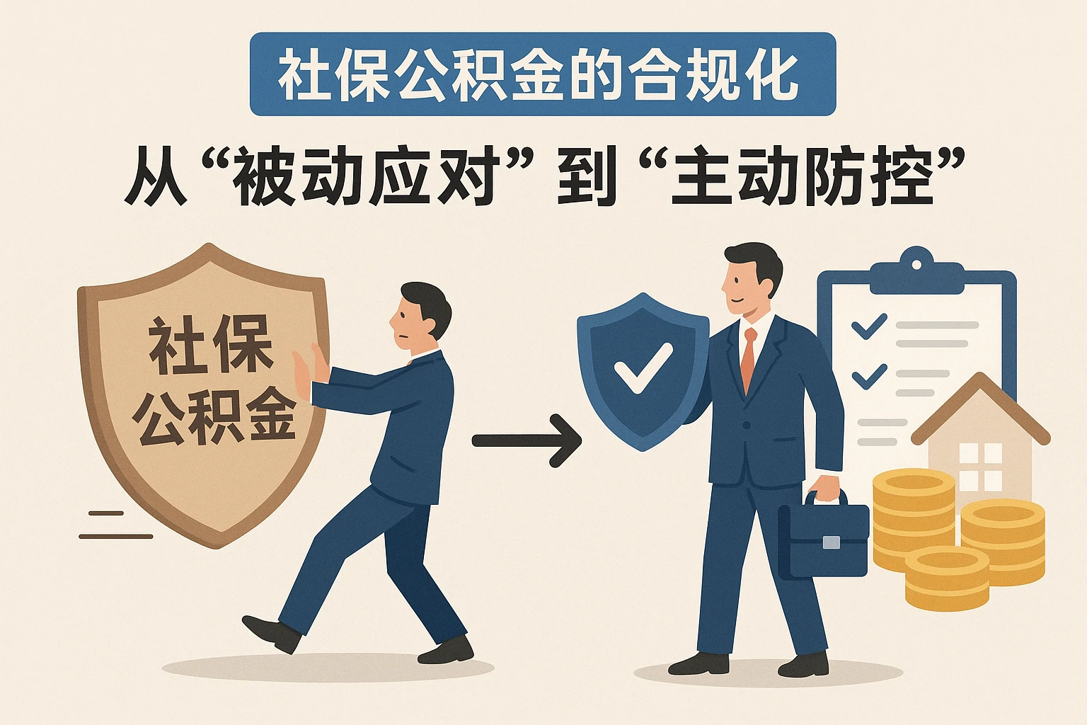 2. 社保公积金的合规化：从“被动应对”到“主动防控”