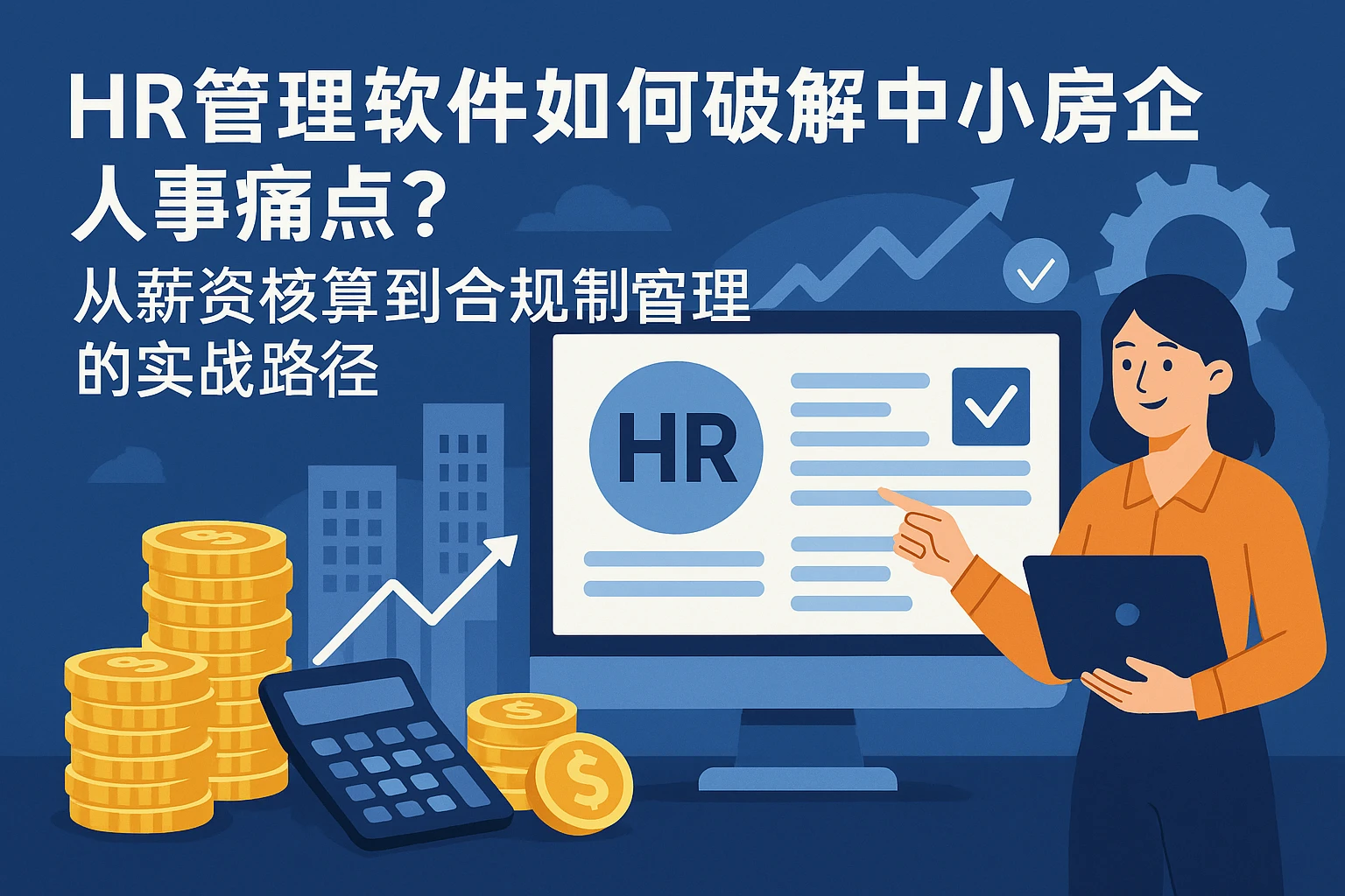 HR管理软件如何破解中小房企人事痛点？从薪资核算到合规管理的实战路径