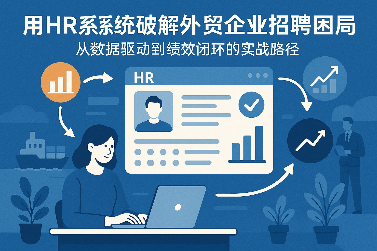 用HR系统破解外贸企业招聘困局:从数据驱动到绩效闭环的实战路径
