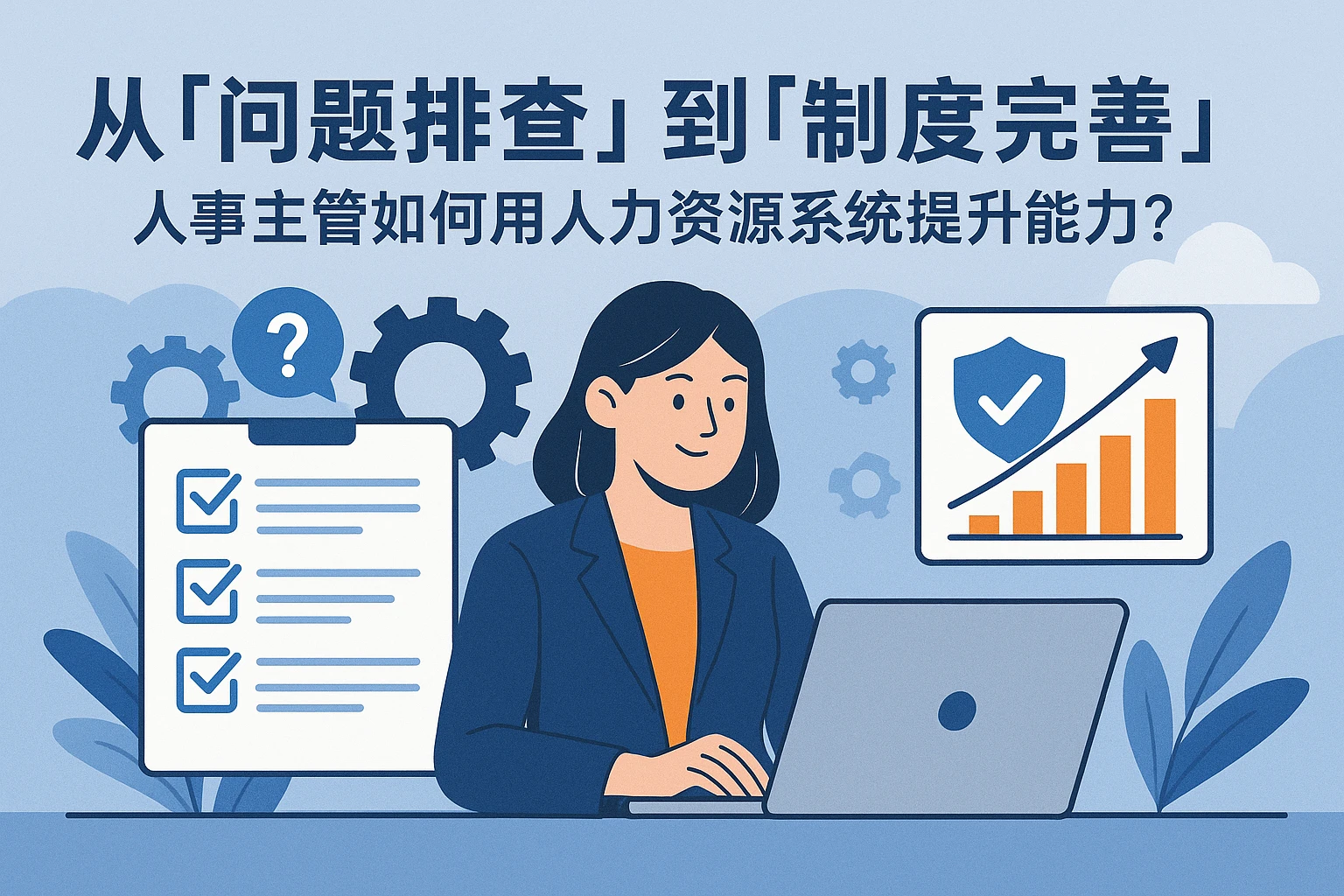 从「问题排查」到「制度完善」：人事主管如何用人力资源系统提升能力？