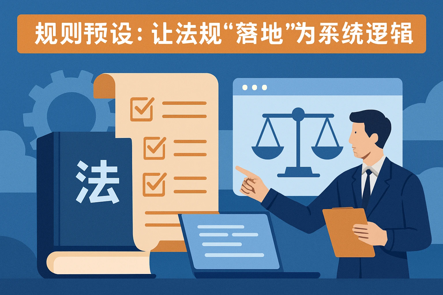 2. 规则预设：让法规“落地”为系统逻辑
