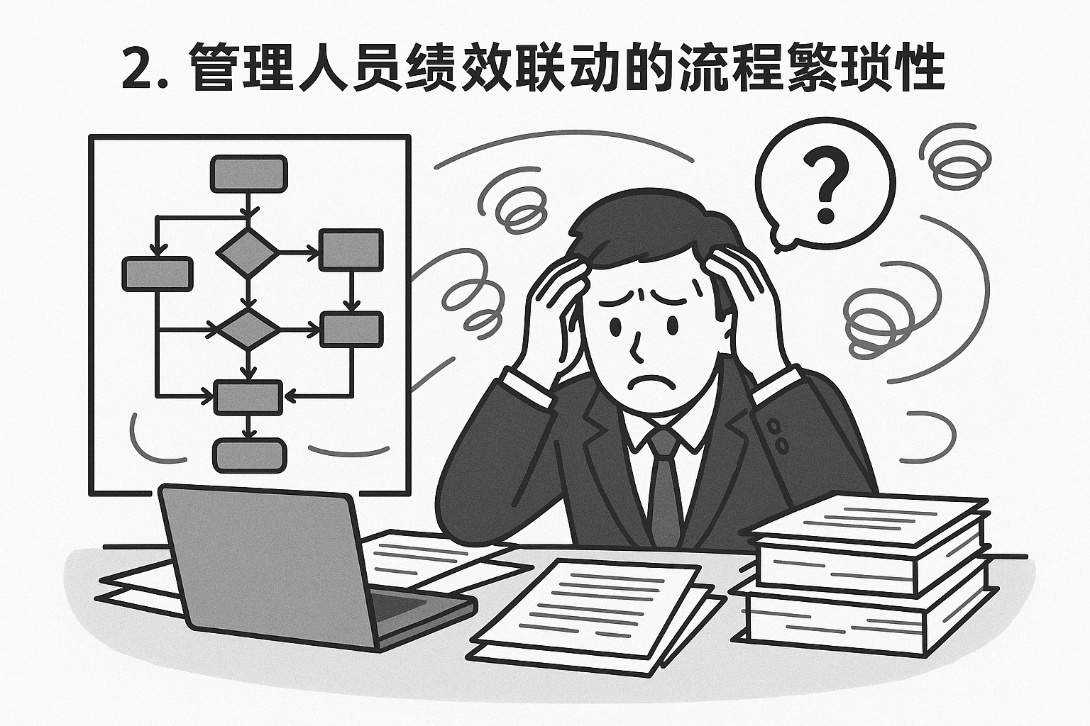 2. 管理人员绩效联动的流程繁琐性