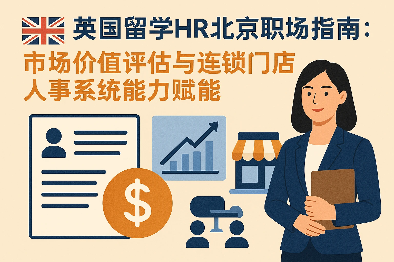 英国留学HR北京职场指南：市场价值评估与连锁门店人事系统能力赋能