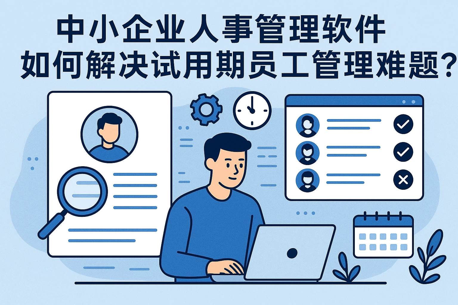 中小企业人事管理软件如何解决试用期员工管理难题？