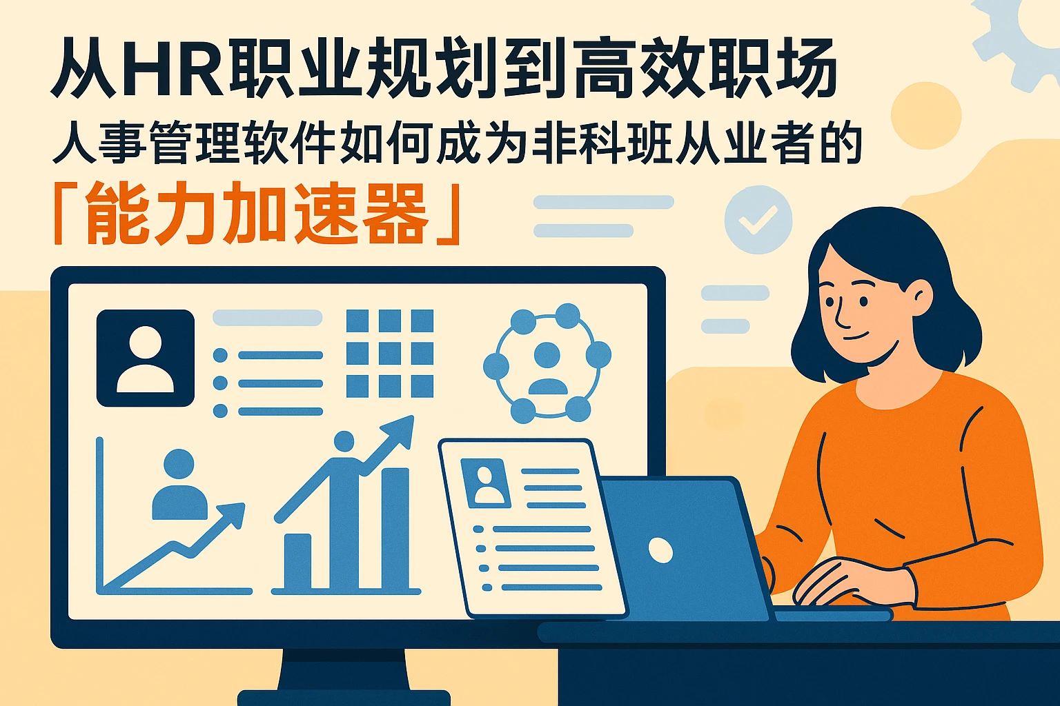从HR职业规划到高效职场：人事管理软件如何成为非科班从业者的「能力加速器」