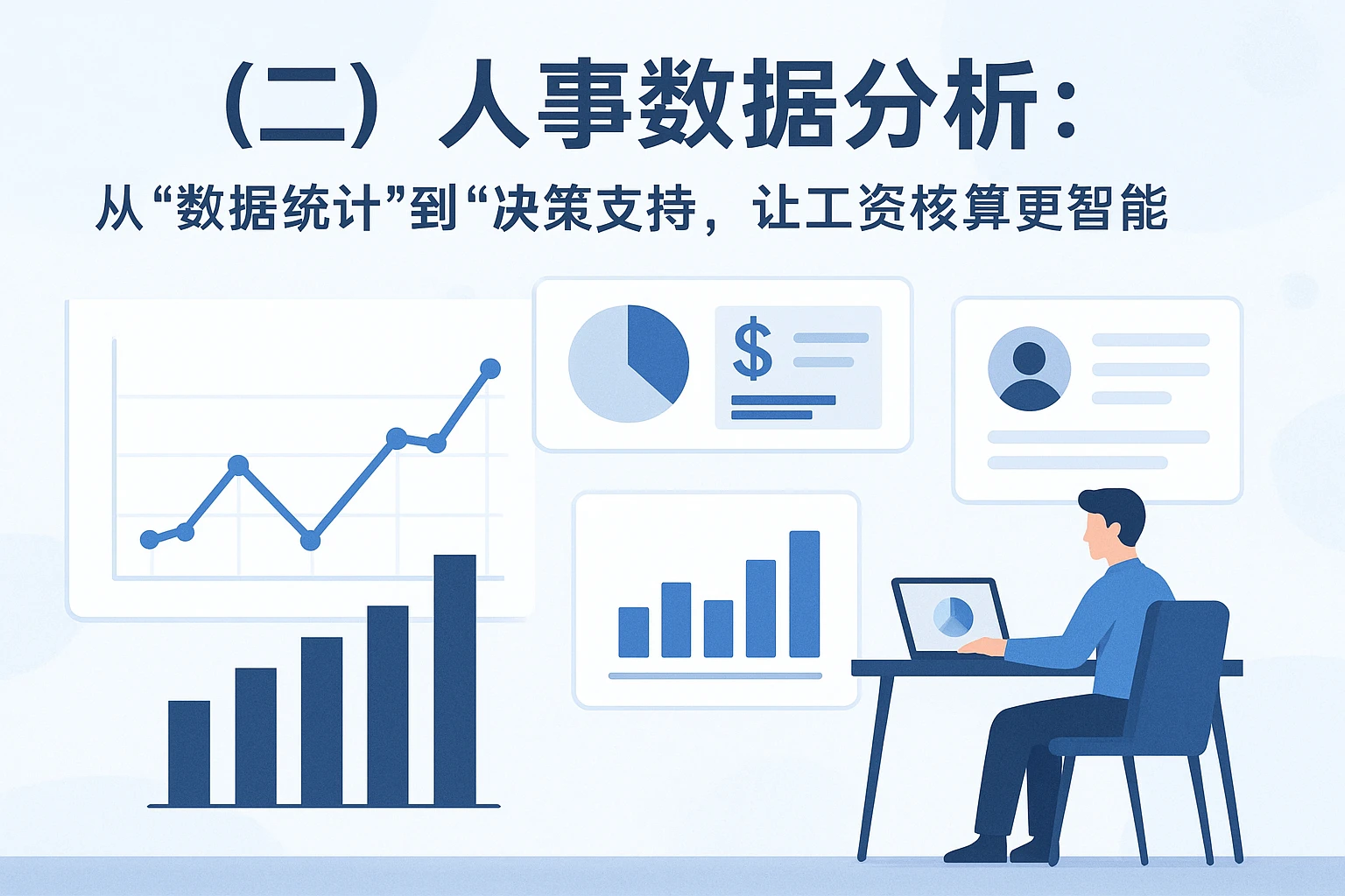 （二）人事数据分析：从“数据统计”到“决策支持”，让工资核算更智能