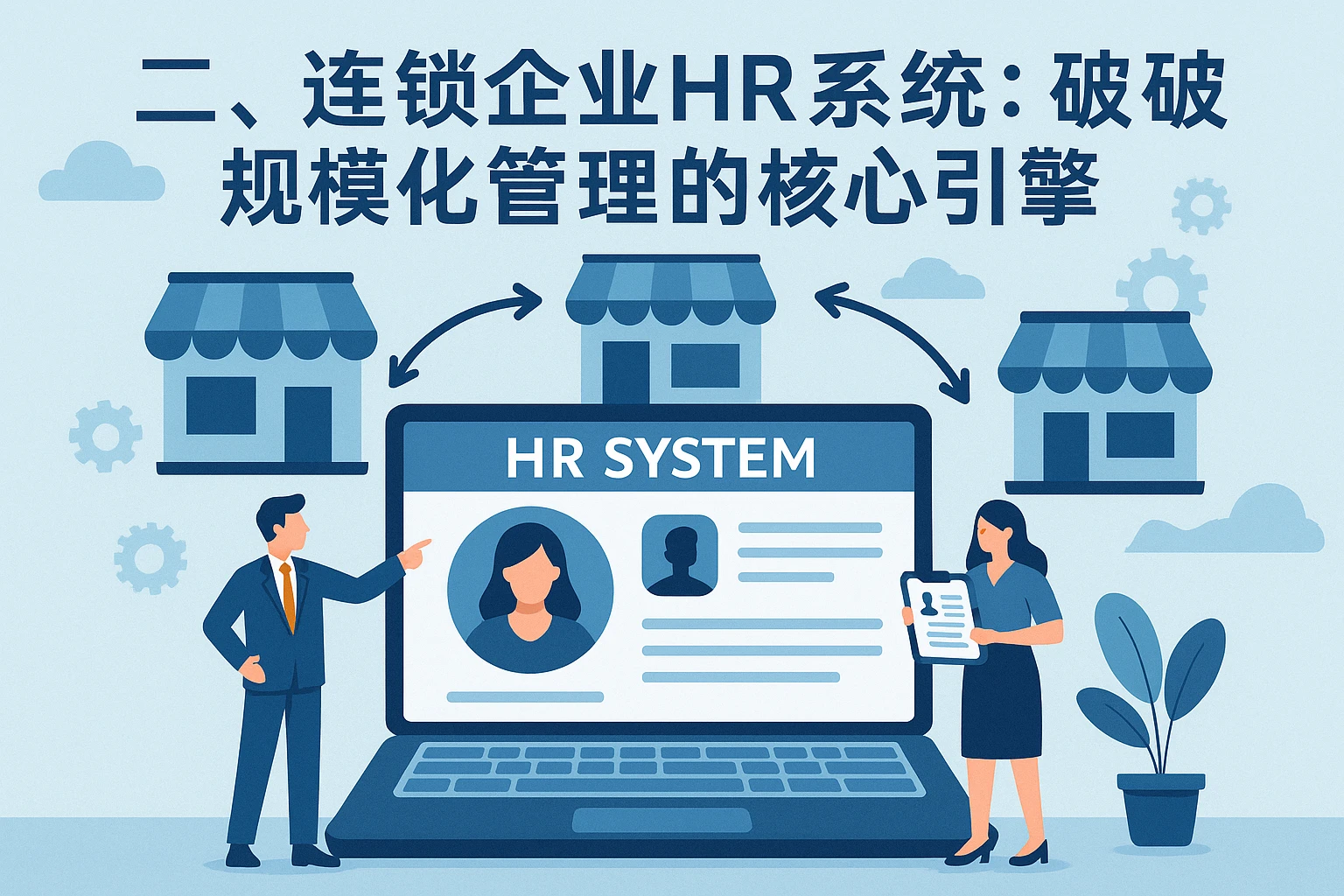 二、连锁企业HR系统：破解规模化管理的核心引擎