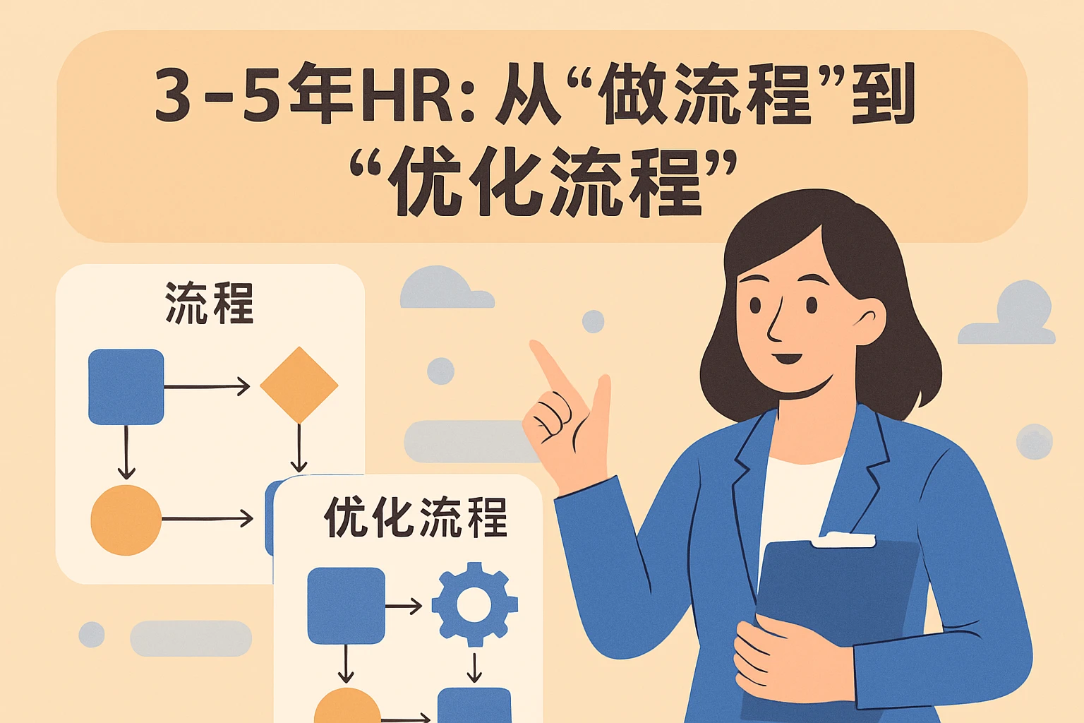 3-5年HR：从“做流程”到“优化流程”
