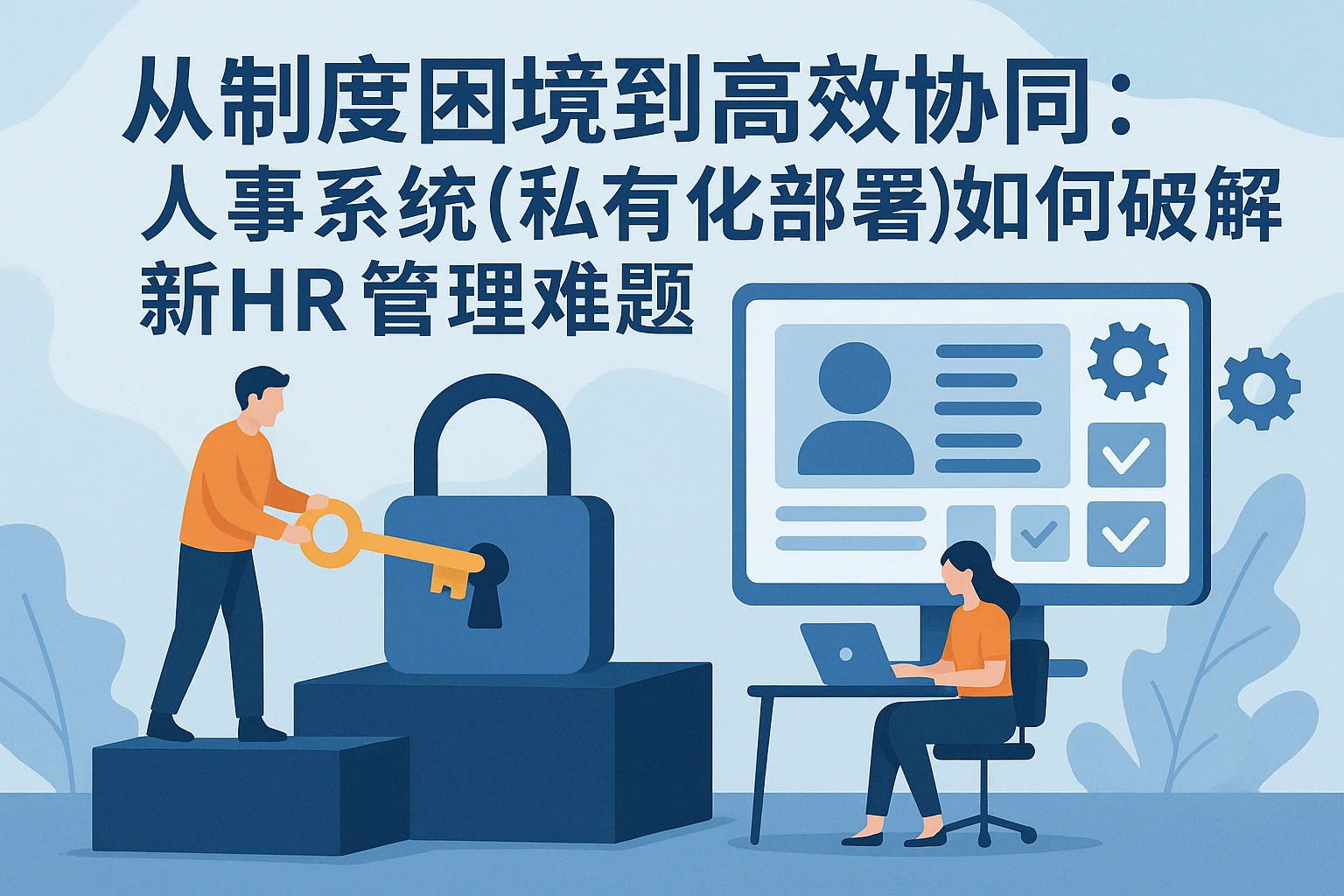 从制度困境到高效协同：人事系统（私有化部署）如何破解新HR的管理难题？