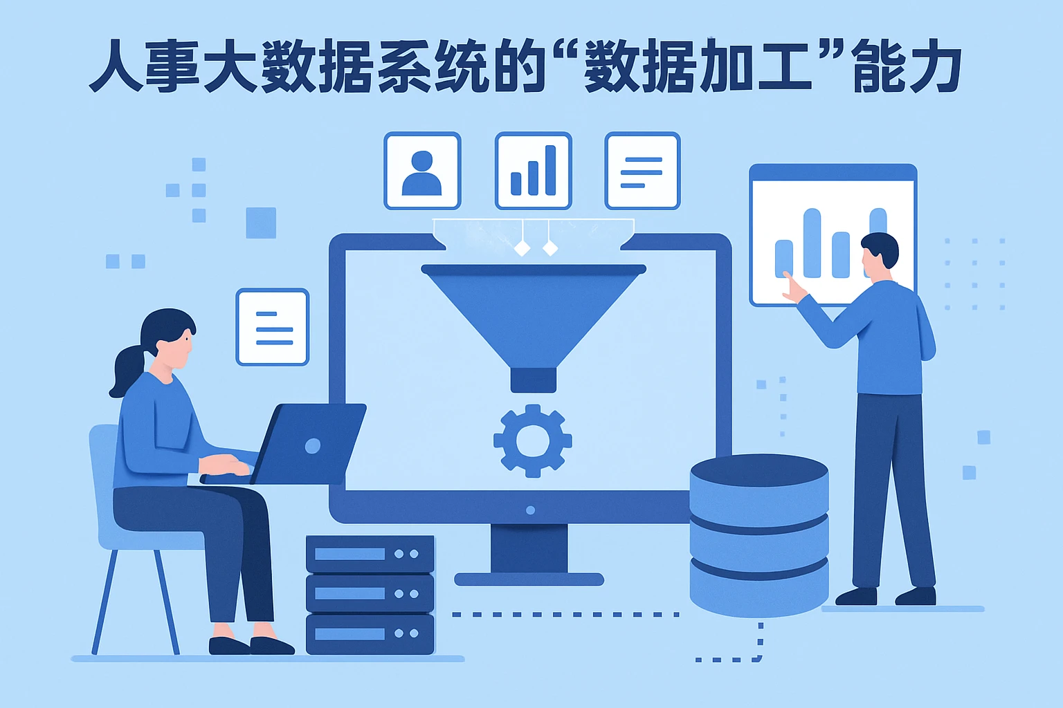 2. 人事大数据系统的“数据加工”能力