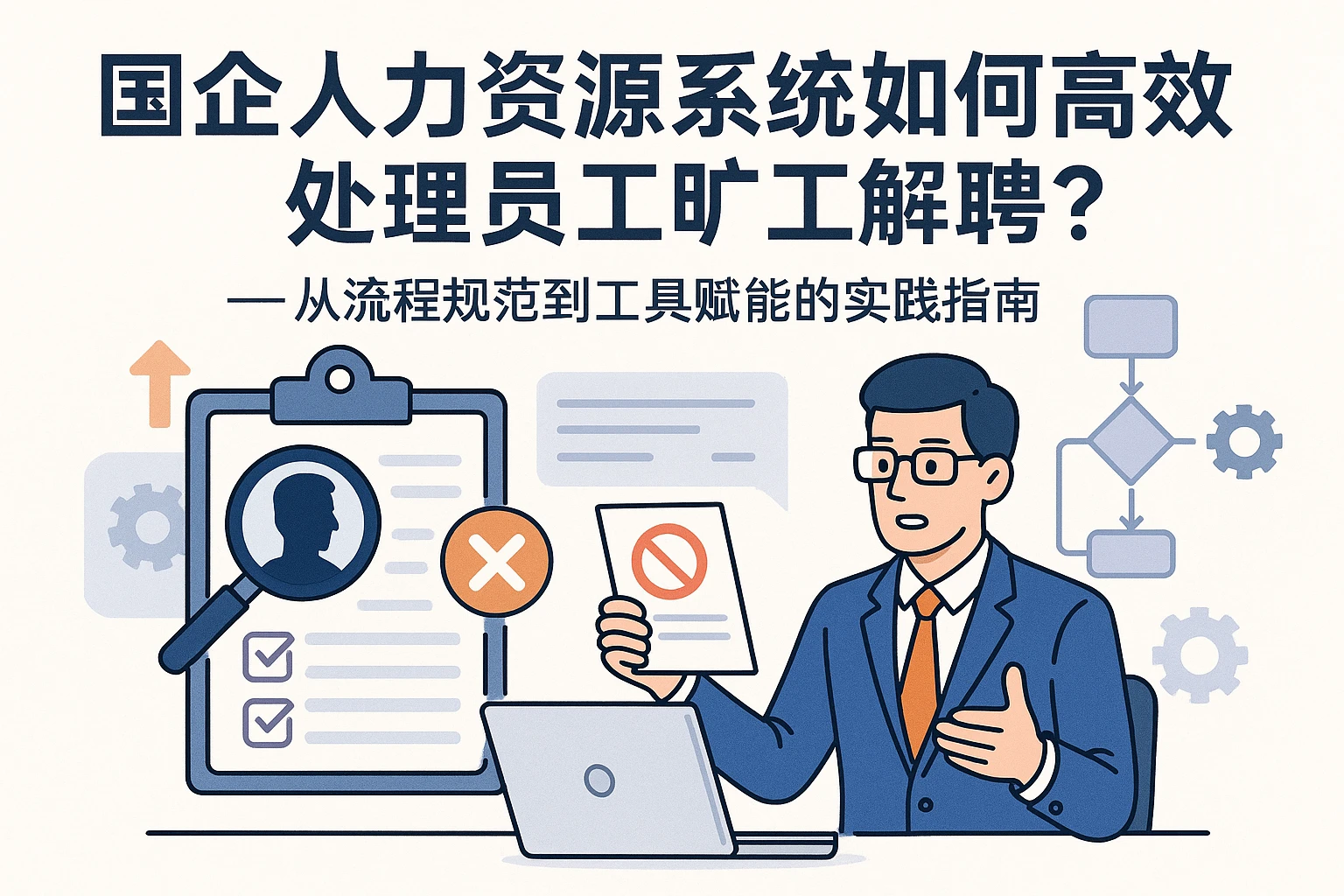 国企人力资源系统如何高效处理员工旷工解聘？——从流程规范到工具赋能的实践指南