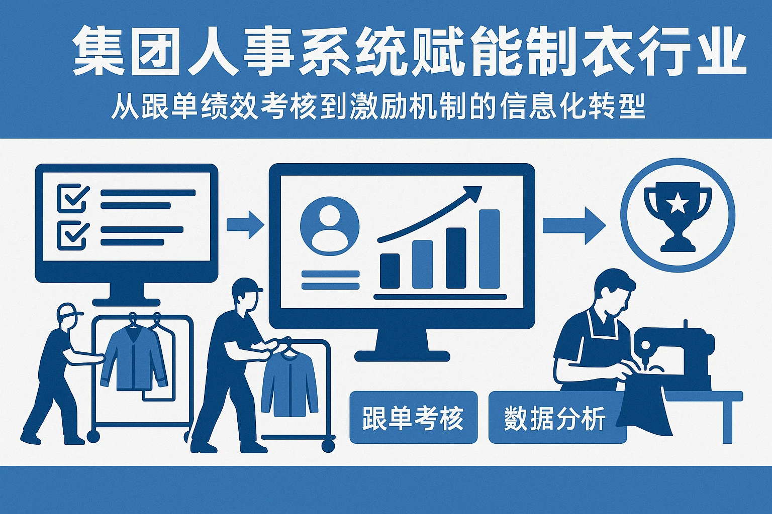 集团人事系统赋能制衣行业：从跟单绩效考核到激励机制的信息化转型