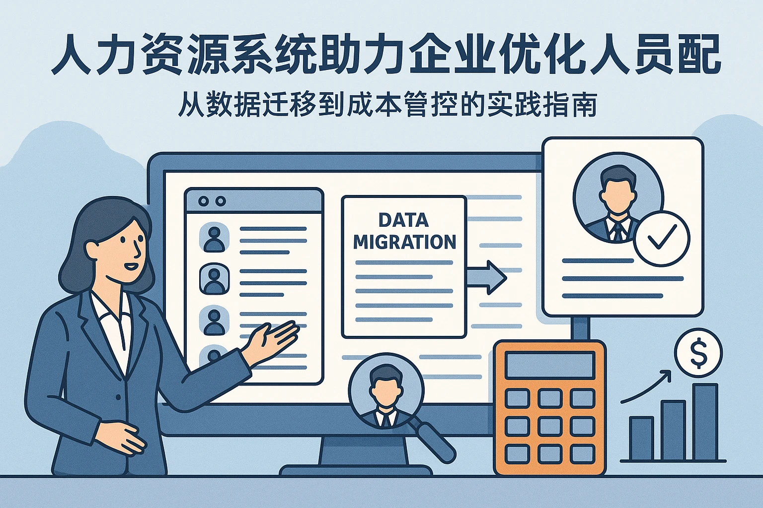 人力资源系统助力企业优化人员配置：从数据迁移到成本管控的实践指南