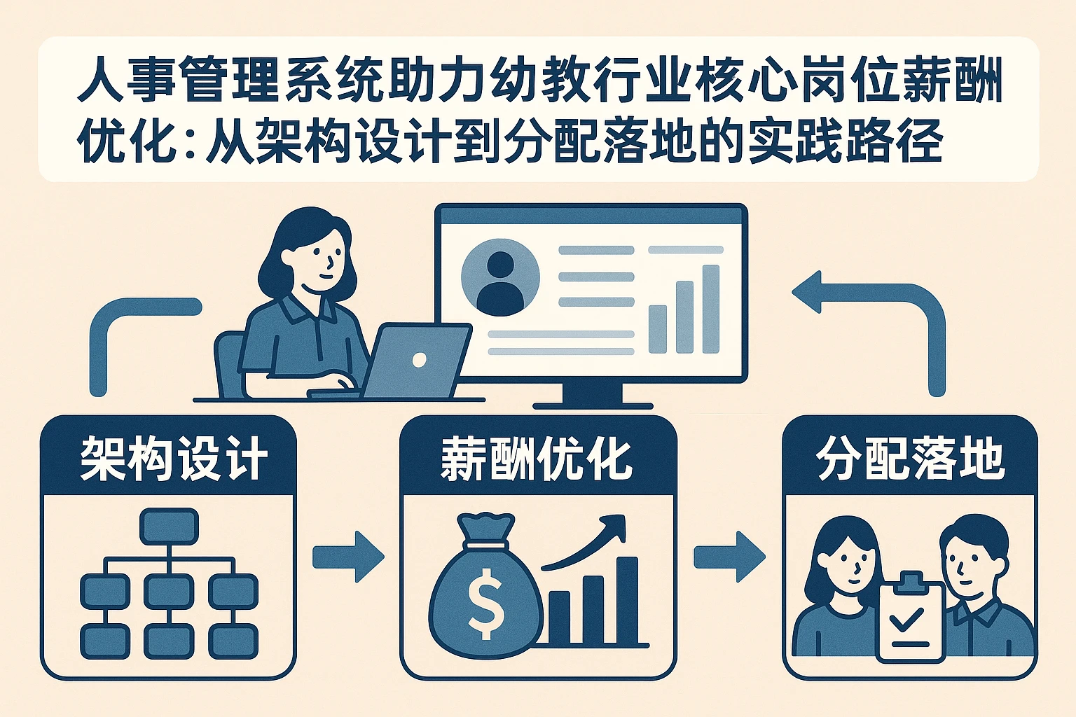 人事管理系统助力幼教行业核心岗位薪酬优化：从架构设计到分配落地的实践路径
