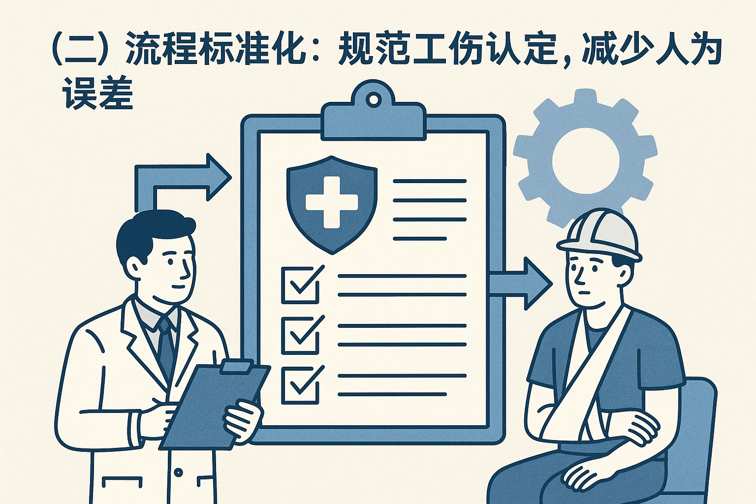 （二）流程标准化：规范工伤认定，减少人为误差