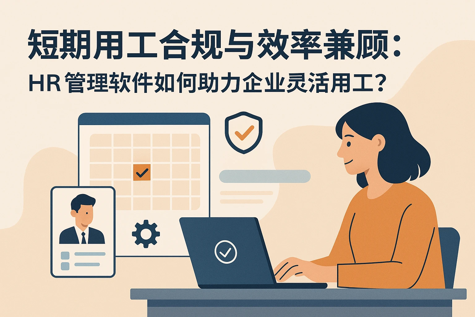 短期用工合规与效率兼顾：HR管理软件如何助力企业灵活用工？