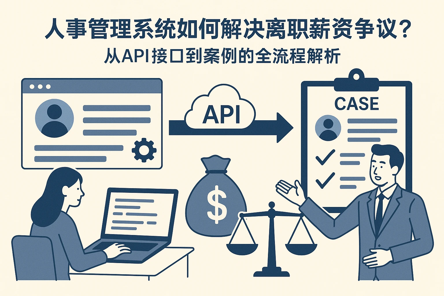 人事管理系统如何解决离职薪资争议？从API接口到案例的全流程解析