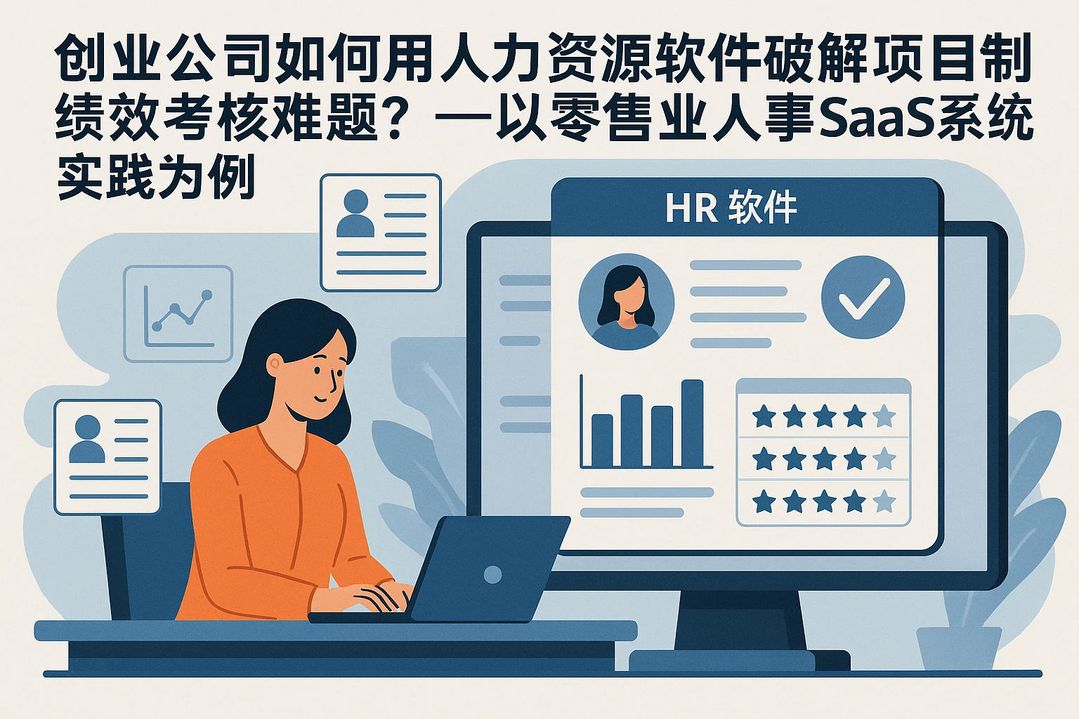 创业公司如何用人力资源软件破解项目制绩效考核难题？——以零售业人事SaaS系统实践为例