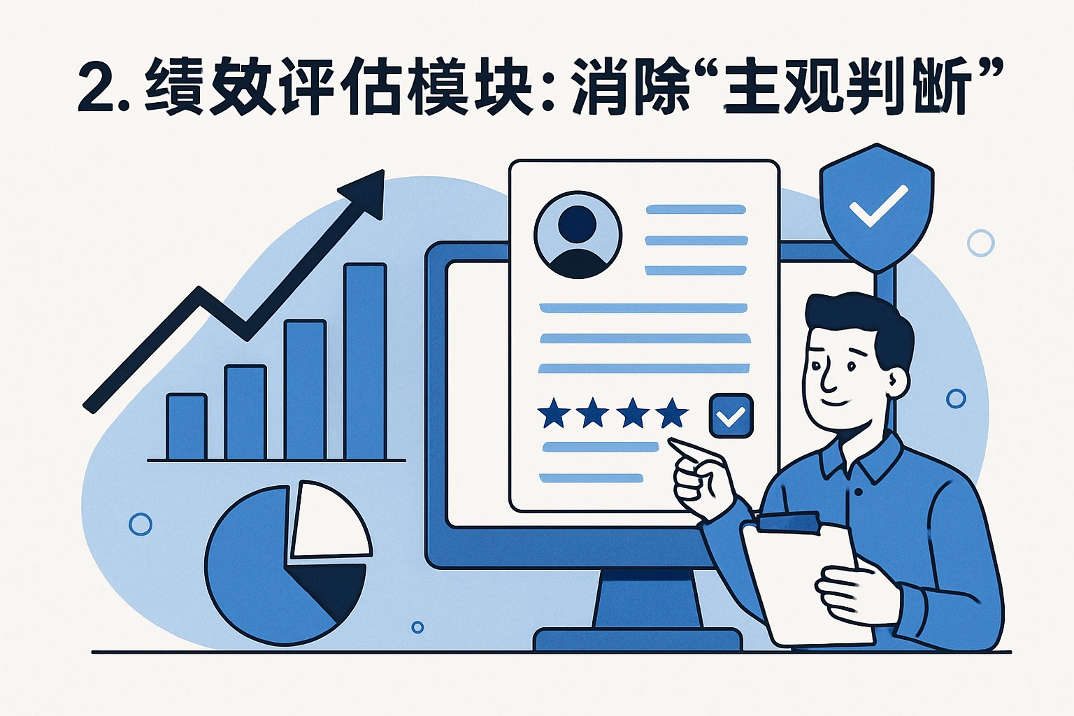 2. 绩效评估模块：消除“主观判断”