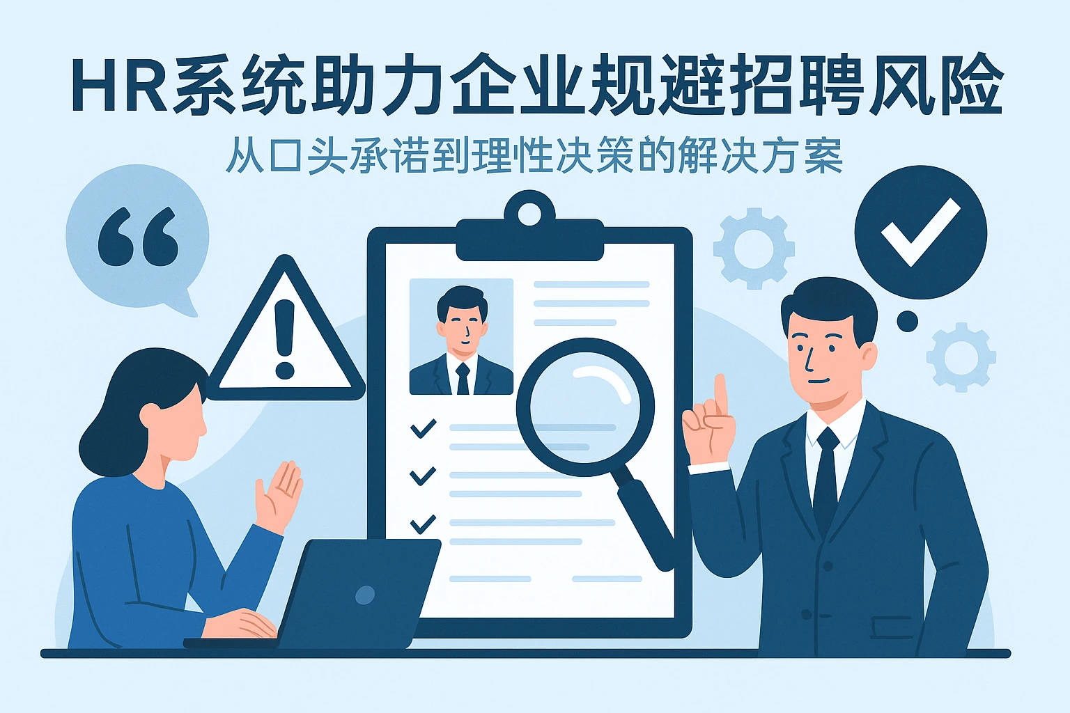HR系统助力企业规避招聘风险：从口头承诺到理性决策的解决方案