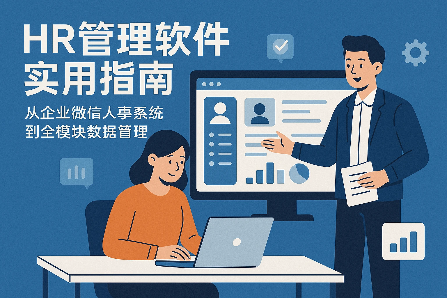 HR管理软件实用指南：从企业微信人事系统到全模块数据管理