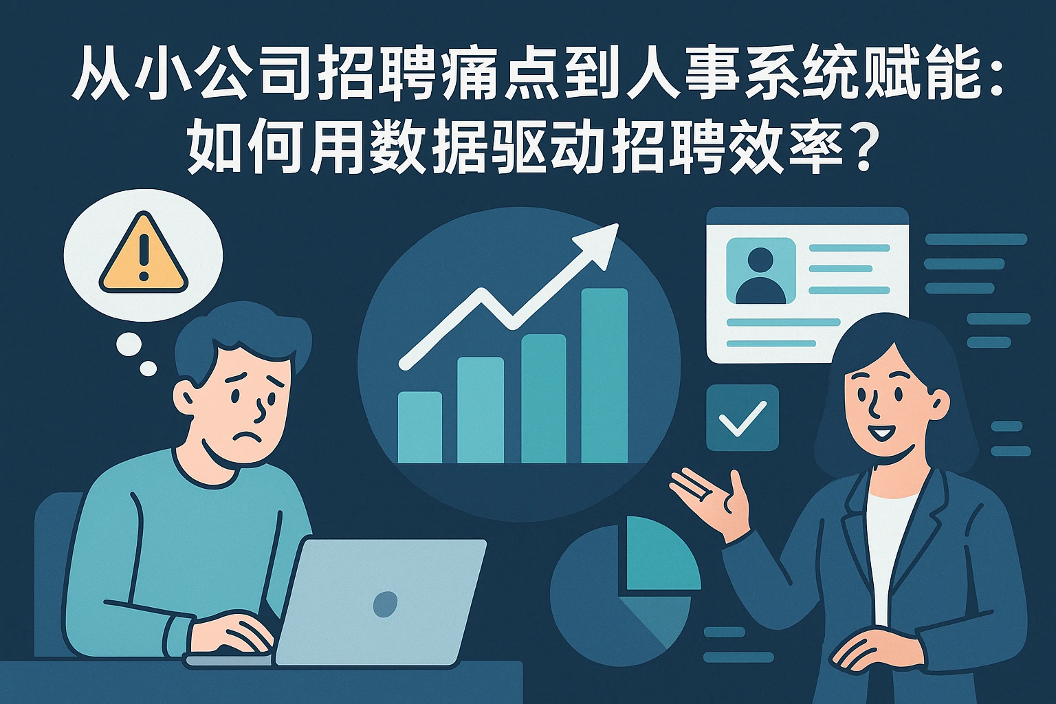 从小公司招聘痛点到人事系统赋能：如何用数据驱动招聘效率？